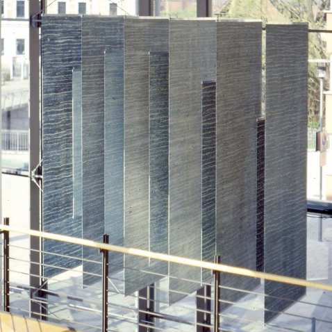 Dana Widawski · Briefe an ein Orchester · Kunst am Bau · Konzerthaus Halle/Saale · 2002 Dana Widawski · Briefe an ein Orchester · 2002