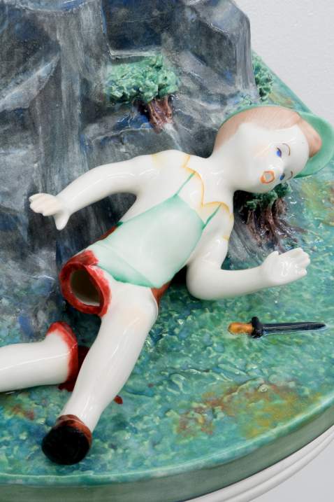 FdD Nr. 6 · Sah ein Knab’ ein Häslein stehn · Detail Dana Widawski · Figures de Décoration Nr. 6 · 2020