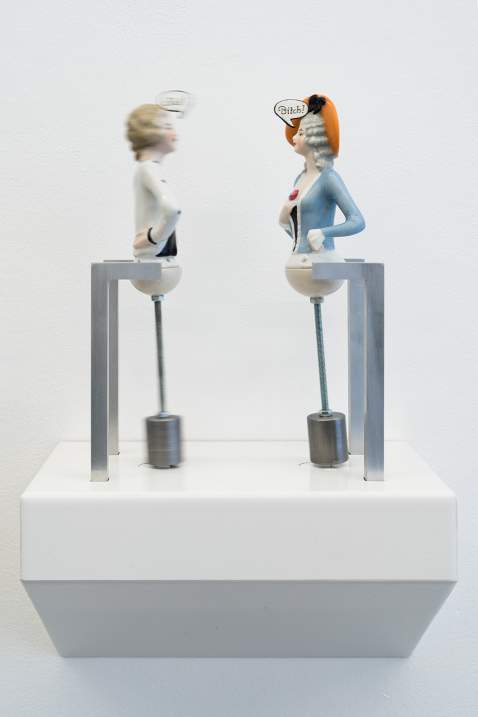 Dana Widawski · Half Dolls Talk, FDD No. 12/II · 2021 Dana Widawski · Figures de Décoration No. 12/II · 2021