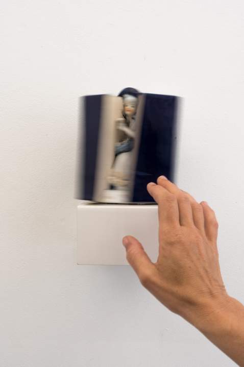 Cancel Culture/FDD Nr. 14/I, manually rotating sculpture Dana Widawski, Cancel Culture/FDD Nr. 14/I, 2022